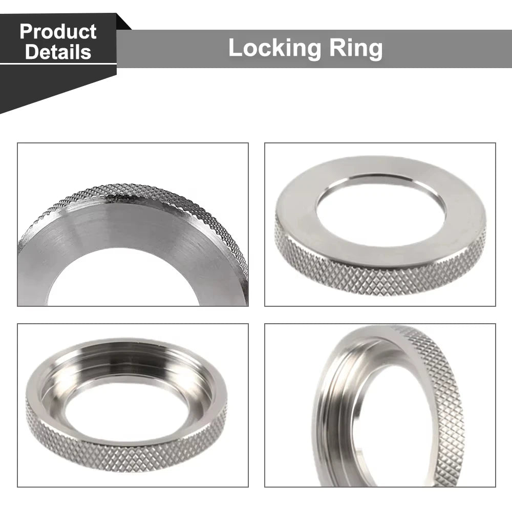 QDLASER WSX Laser Head Locking Ring Nozzle Connector Ring Ceramic Ring Dia.25mm/41mm for WSX Laser Head