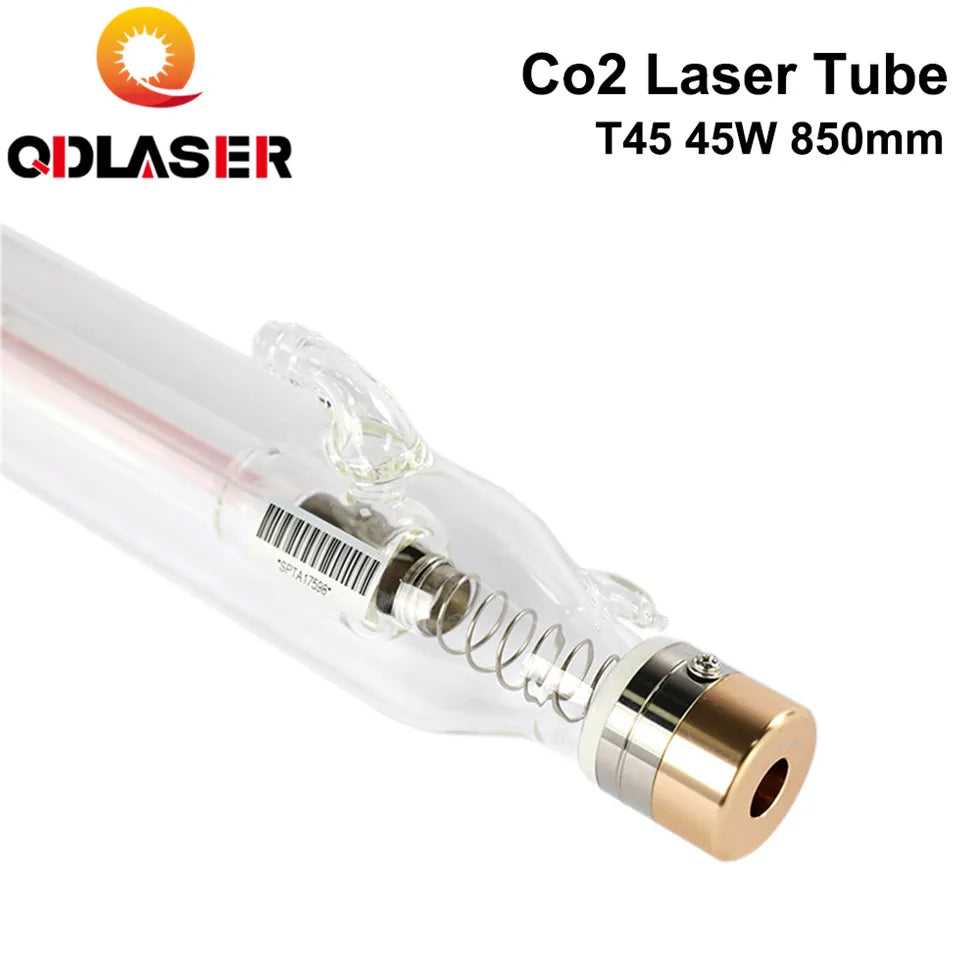 SPT T Series CO2 Laser Tube T45 45W Length 850mm Dia.50mm For Co2 Laser Engraving and Cutting Machine