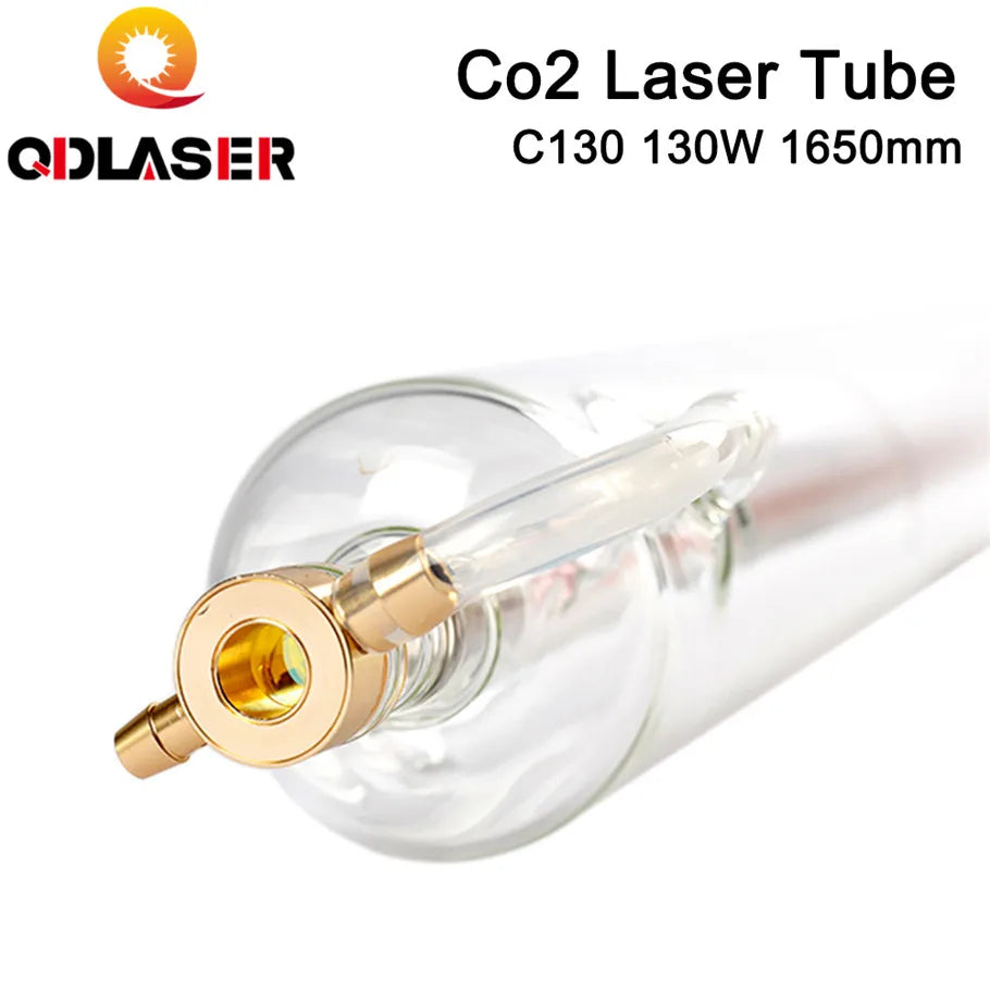 SPT C130 Co2 Laser Tube 130w 130W-150W Length 1650mm Dia.80mm for Co2 Laser Engraving and Cutting Machine