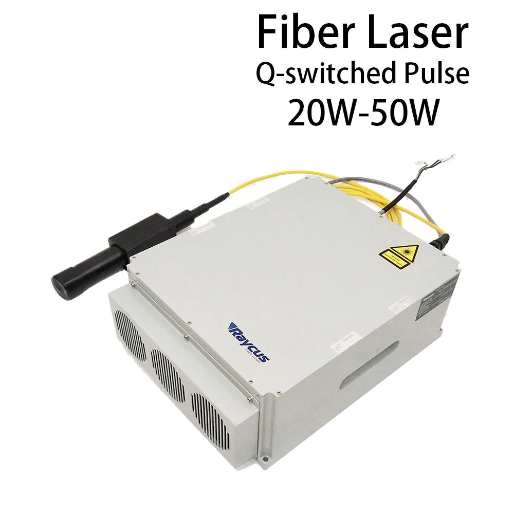 QDLASER Raycus 20W 30W 50W Fiber Laser Source Device for Laser Cutting Engraving Machine