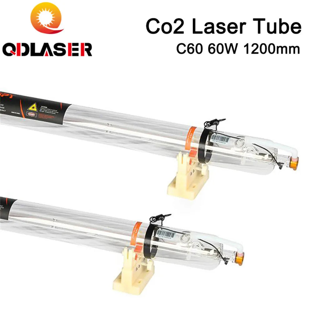 SPT C60 CO2 Laser Tube 60W Length 1200mm Dia.50mm for Co2 Laser Engraving and Cutting Machine