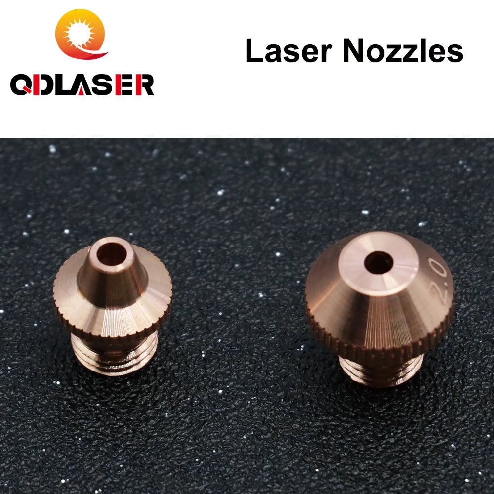 QDLASER TAK 3D KN Laser Cutting Nozzle Diameter 8 & 10mm Thread M6 for Precitec LightCutter P0494-785-00008 Laser Head