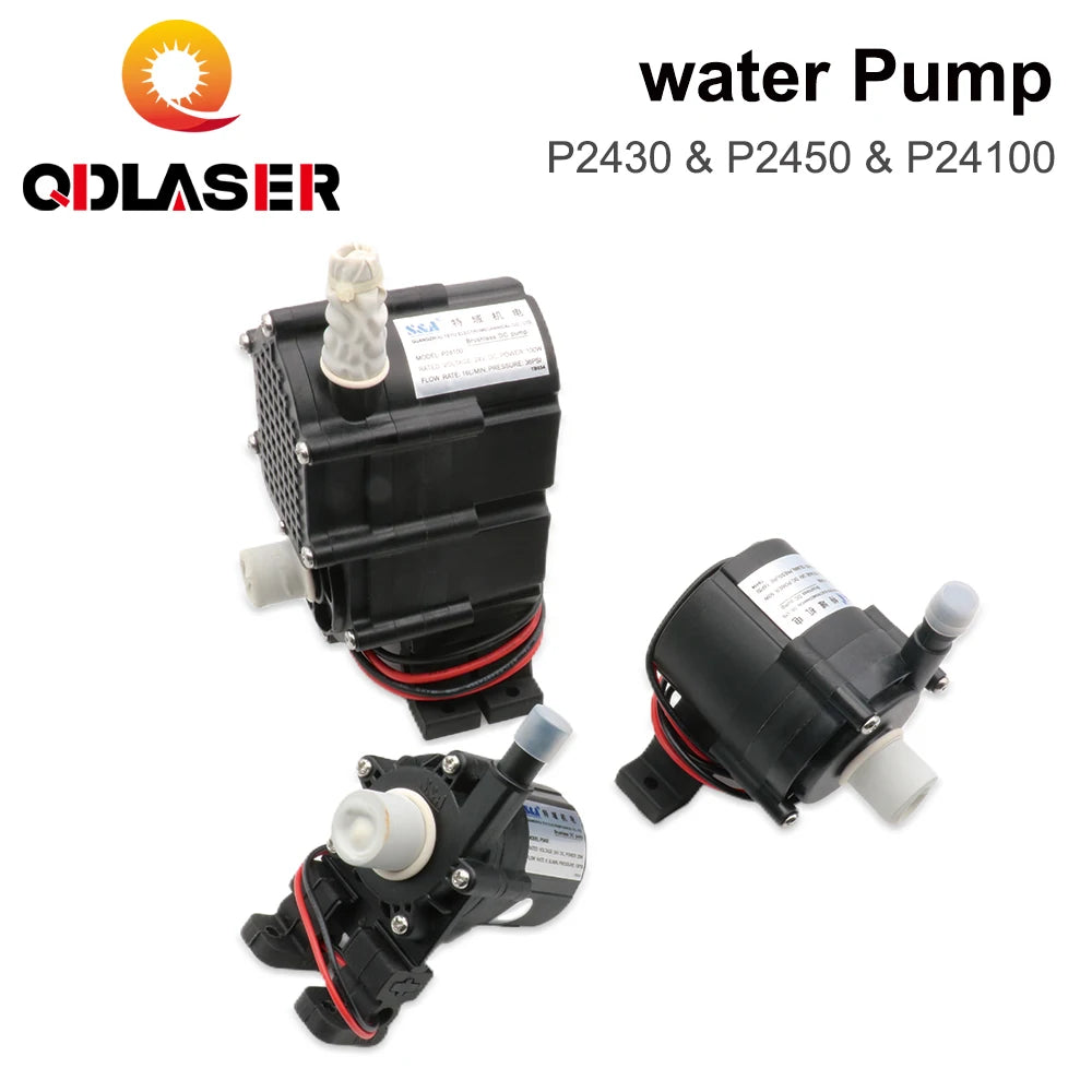 QDLASER S&A Industrial water pumps P2430 P2450 P24100 for S&A Industrial Chiller CW-3000 TG(DG) CW-5000 DG(TG) CW-5200 TH(DH)