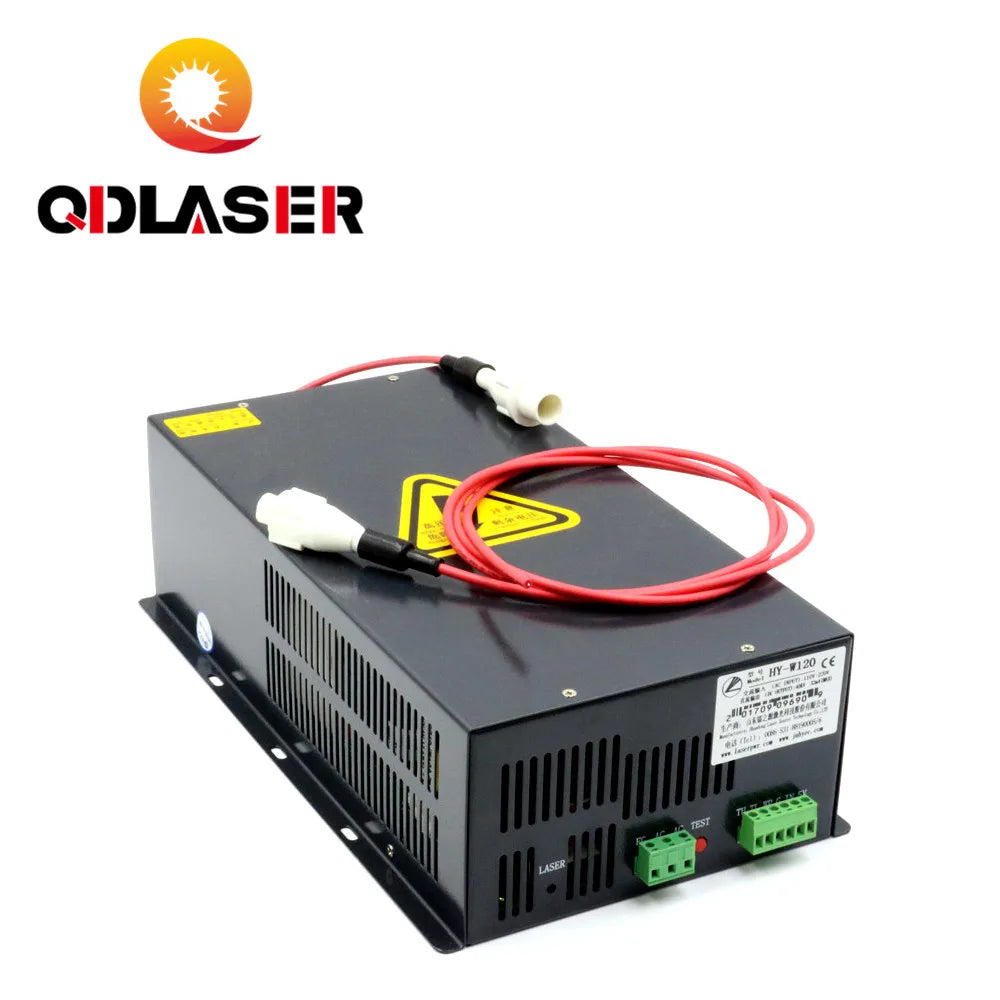 QDLASER HY-W120 CO2 Laser Power Supply 120W for Co2 Laser Engraving and Cutting Machine