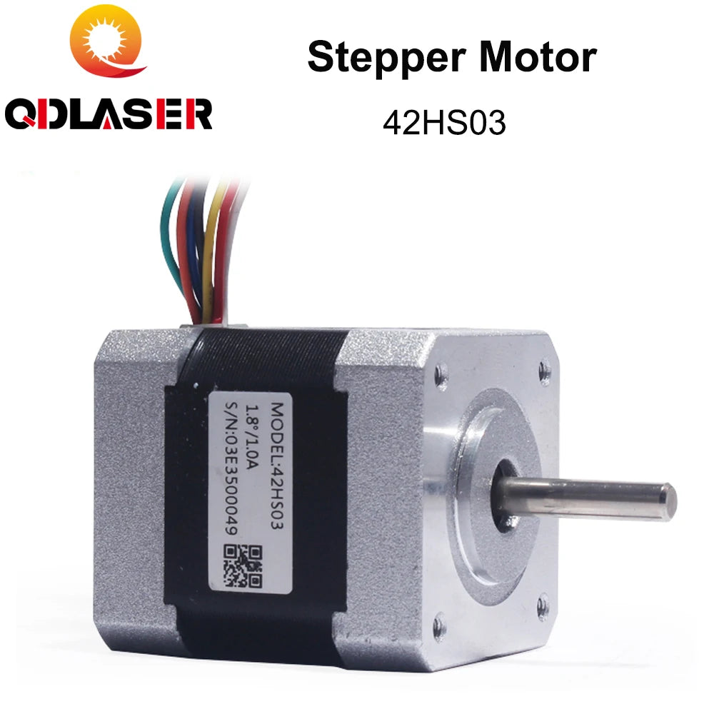 QDLASER NEMA17 2-Phase 42HS03 1.8 Degree China Hybrid Step Stepper Motor