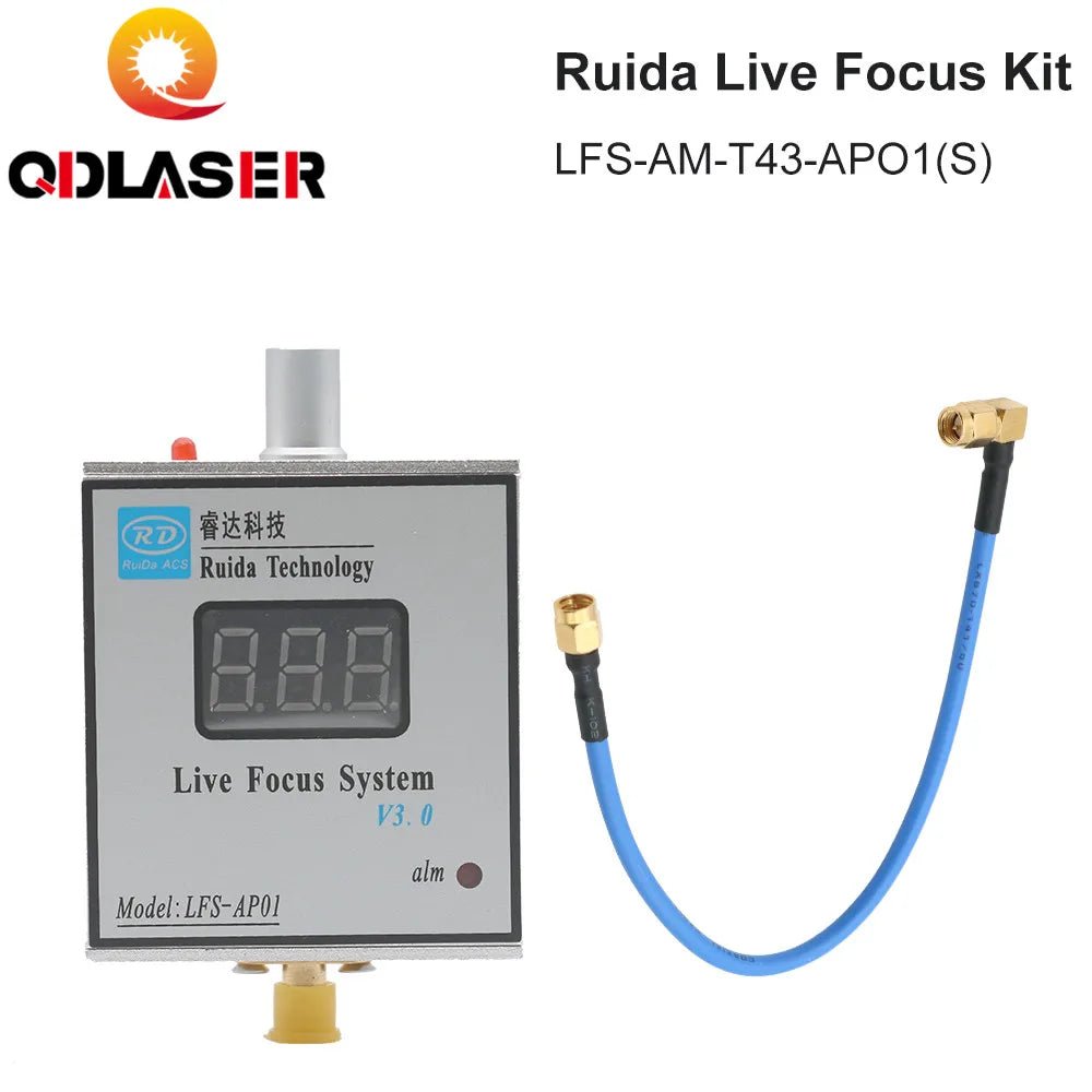 Ruida LFS-AM-T43-AP01(S) Metal Cutting Live Focus System Amplifier and Amplifier Connecting Line for Laser Machine
