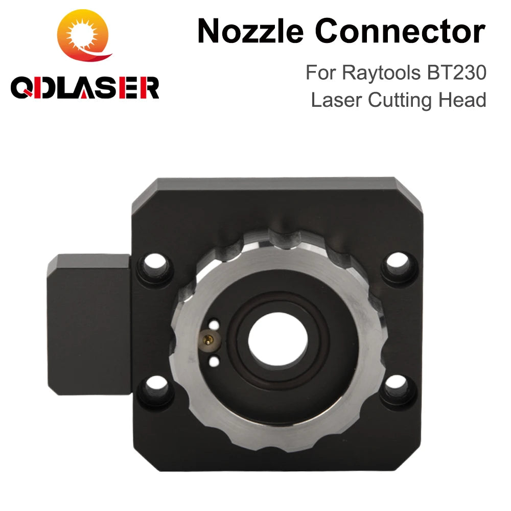 QDLASER BT230 Laser Head Nozzle Connector Nozzle Holder Connector for Raytools BT230-A Fiber Laser Cutting Head