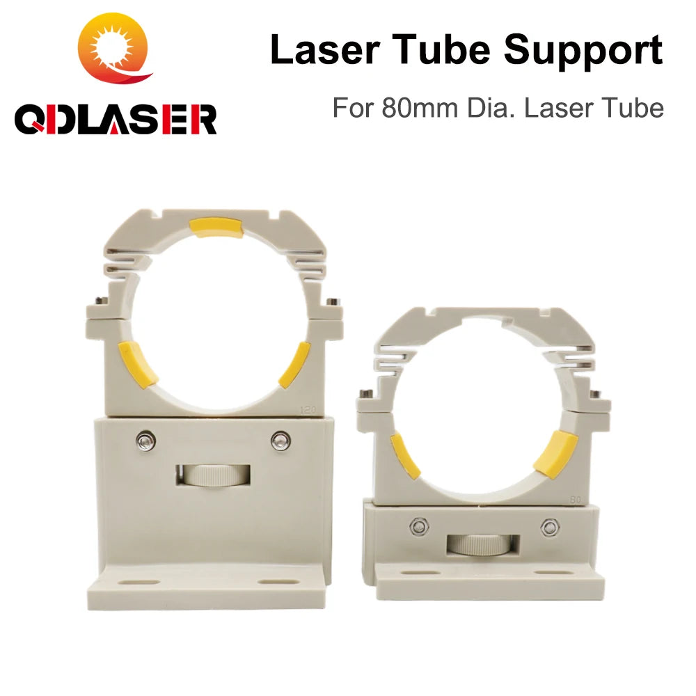 QDLASER RECI Co2 laser tube holder High and short models diameter 80mm For 75-180W laser engraving machine