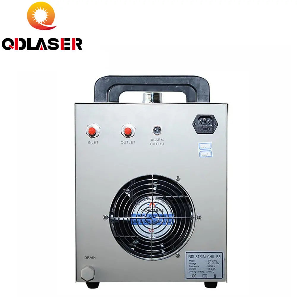 QDLASER CW-3000AG Co2 Laser Water Chiller for Cooling a Single 80W Laser Tube