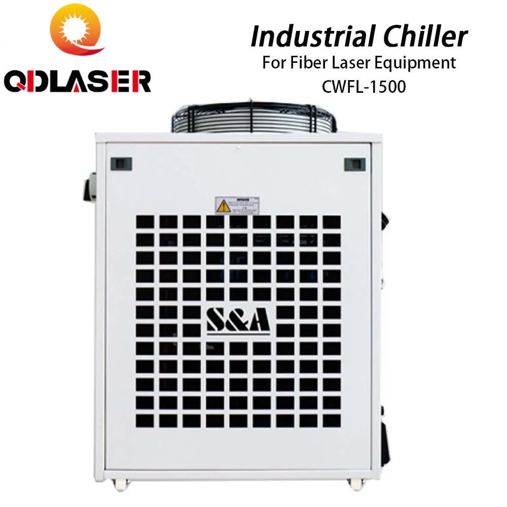 QDLASER Industry Air Water Chiller CWFL-1500AN & 1500BN for Fiber Laser Engraving and Cutting Machine