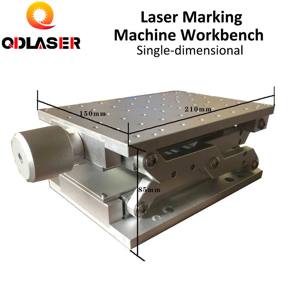 QDLASER 1 Axis Moving Table 210*150mm Working Size Z AXIS Table Portable Cabinet Case DIY Part for Laser Engraving Machine