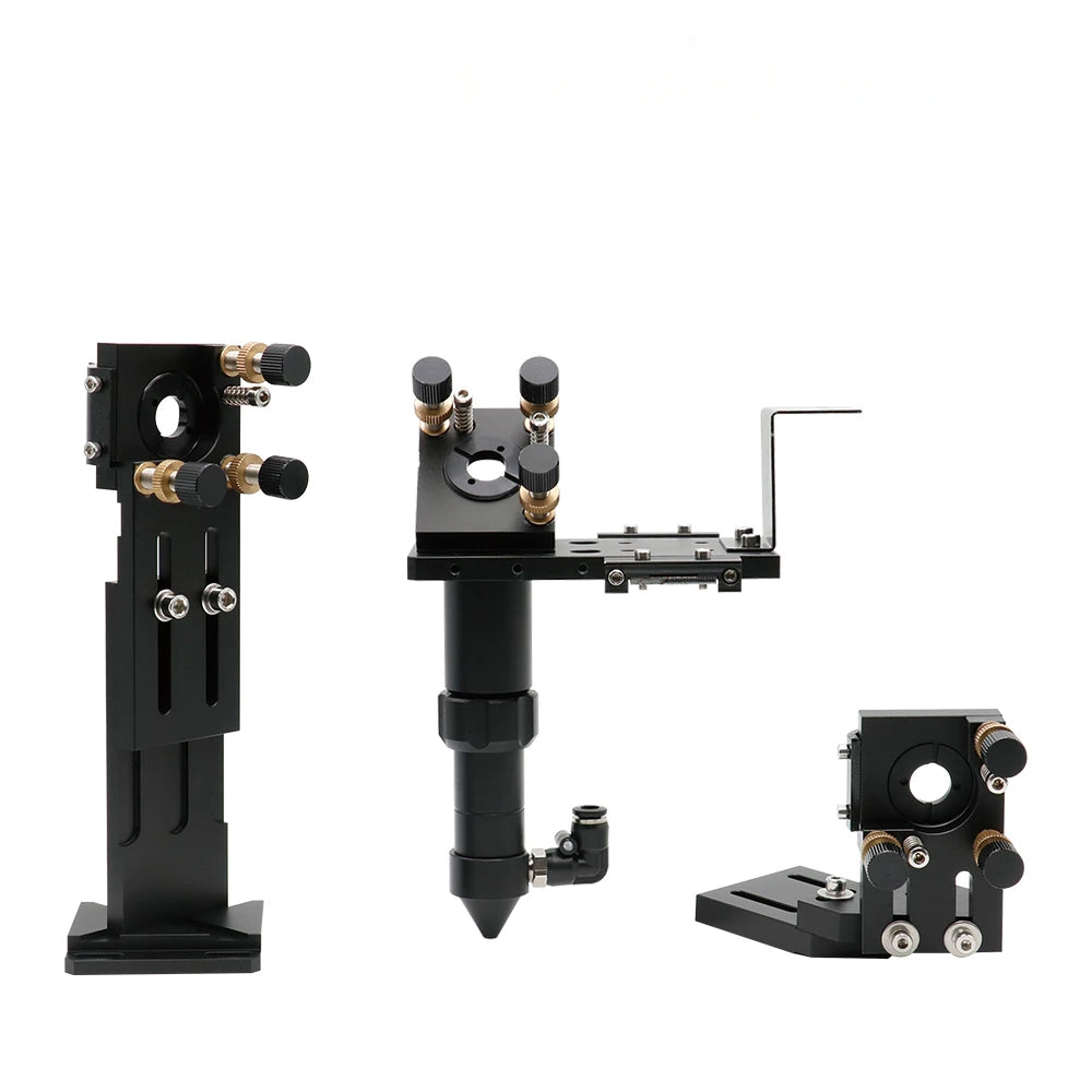 QDLASER C Series CO2 Laser Head Set Lens Integrative Mount Dia25 Mirror D18 FL38.1 D20FL50.8/63.5/101.6mm for Laser Cutting