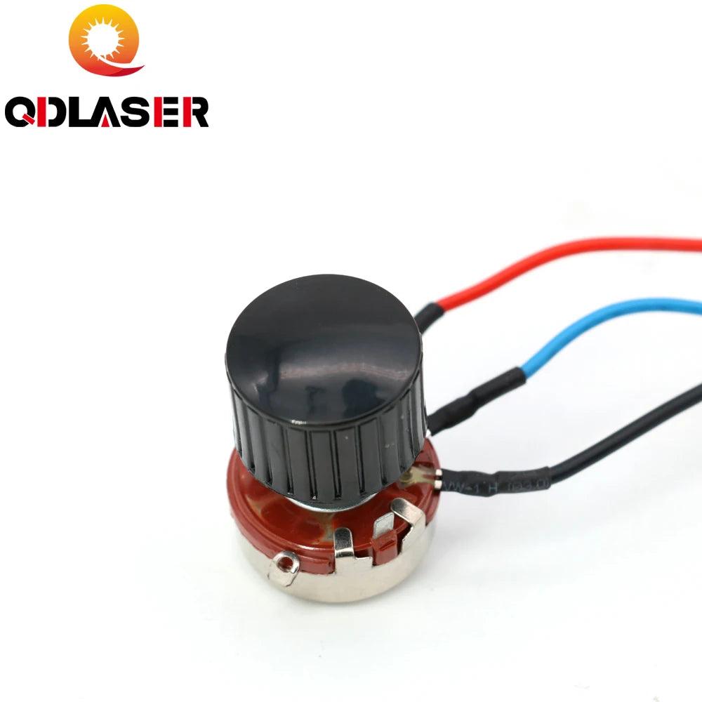 Power Adjuster With Knob and Switch for CO2 Laser Machine
