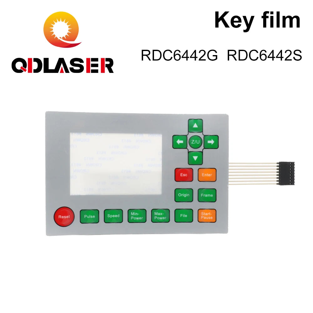 QDLASER Co2 Ruida Membrane Switch for Key Film Keyboard