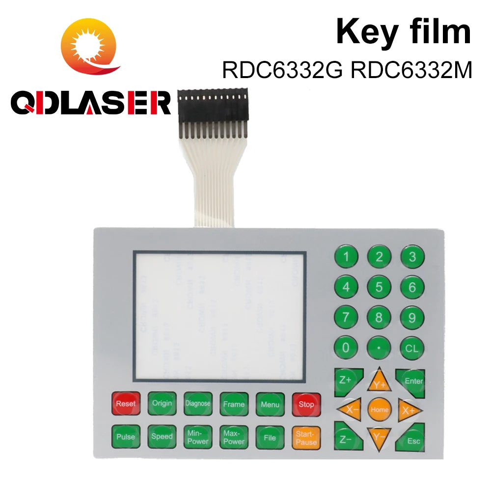 QDLASER Co2 Ruida Membrane Switch for Key Film Keyboard