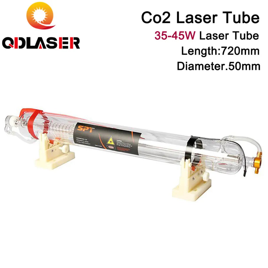 SPT C Series Co2 Laser Tube C30 35w Length 720mm Dia. 50mm for CO2 Laser Engraving and Cutting Machine