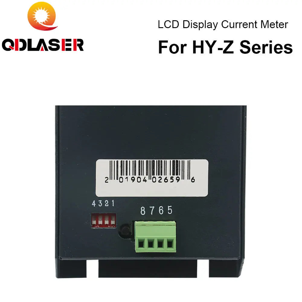 QDLASER CO2 Laser Power Supply LCD Display Current Meter External Screen for HY-Z Series CO2 Laser Power Supply