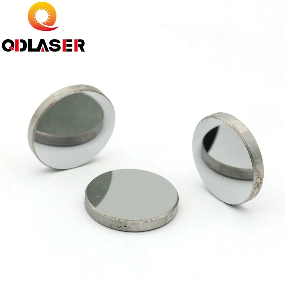 QDLASER CO2 Laser Machine Lens Laser Reflective Mirrors Dia.19.05/20/25/30/38.1mm Mo Laser Mirror