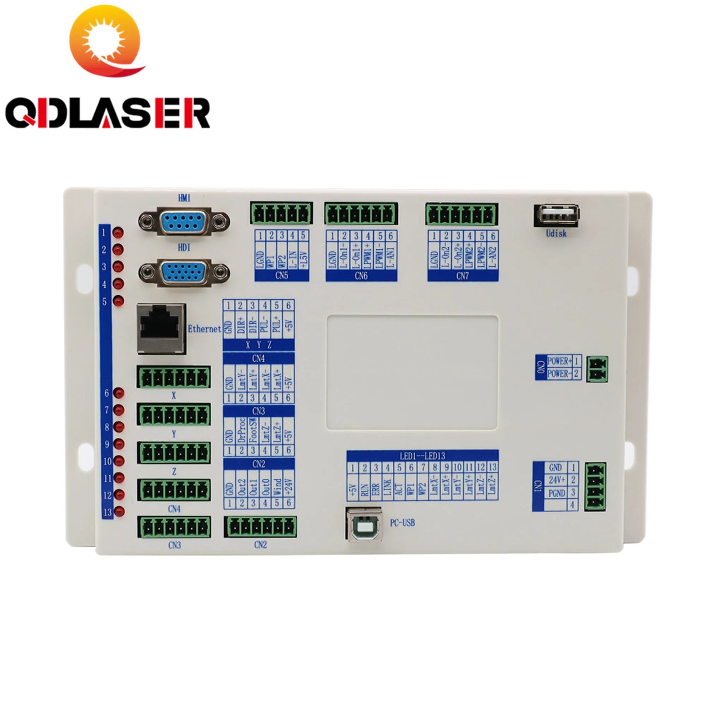 Metal and No-Metal Cutter Co2 Laser Controller RDC6332M for Laser Engraving and Cutting Machine