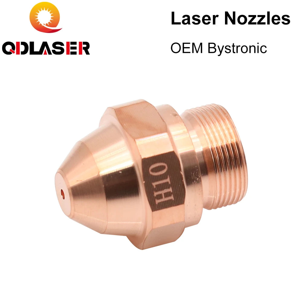QDLASER Fiber Laser Nozzles H Series Nozzles High Pressure for Laser Cutting Machine