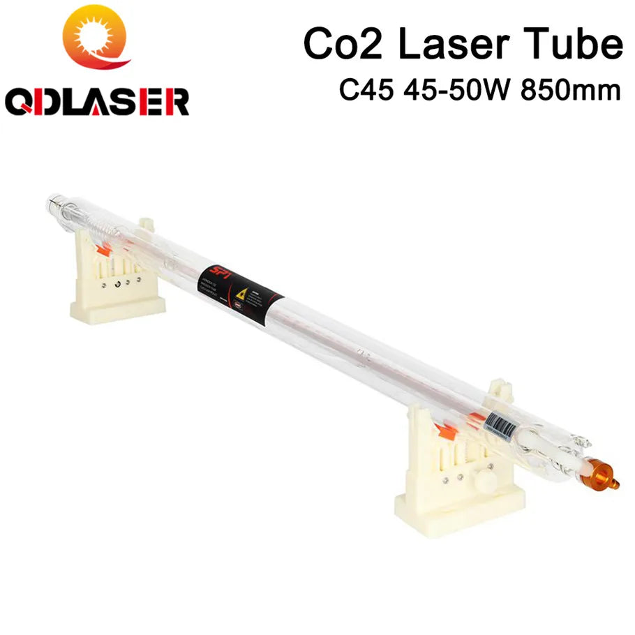 SPT C Series Co2 Laser Tube C45 45w Length 850mm Dia. 50mm for CO2 Laser Engraving and Cutting Machine