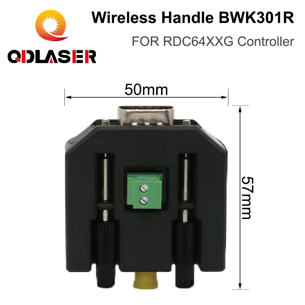 QDLASER Ruida Handle Wireless Operation BWK301R BWK301T for CO2 Laser Controller RDC6442G RDC6442S RDC6432G RDC6332M