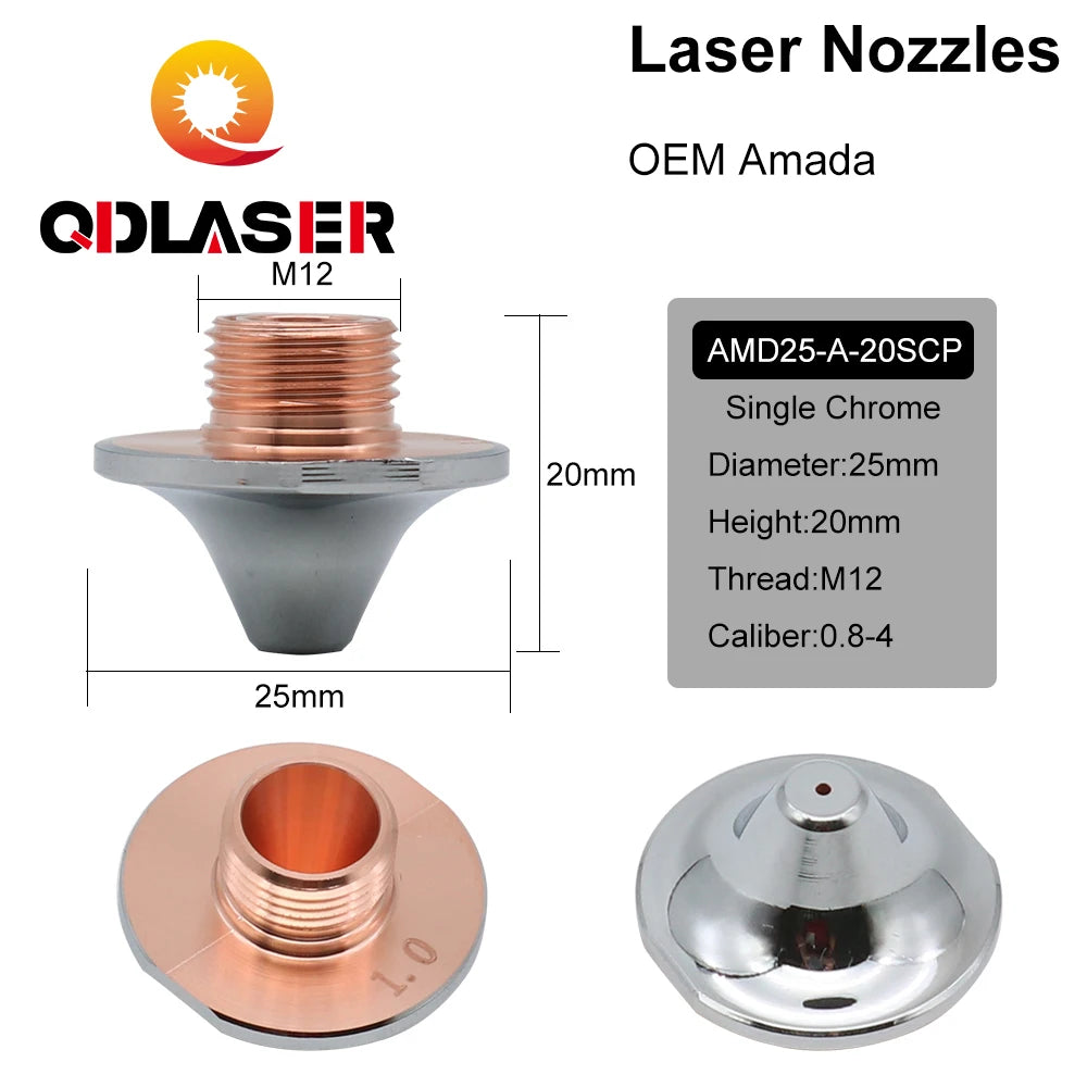 QDLASER OEM Amada a B Laser Cutting Nozzle
