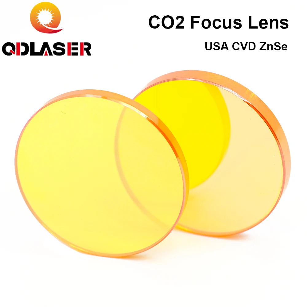 USA ZnSe D12 D15 D18 D19.05 D20 CO2 Laser Focus Lens for Laser Cutting Machine