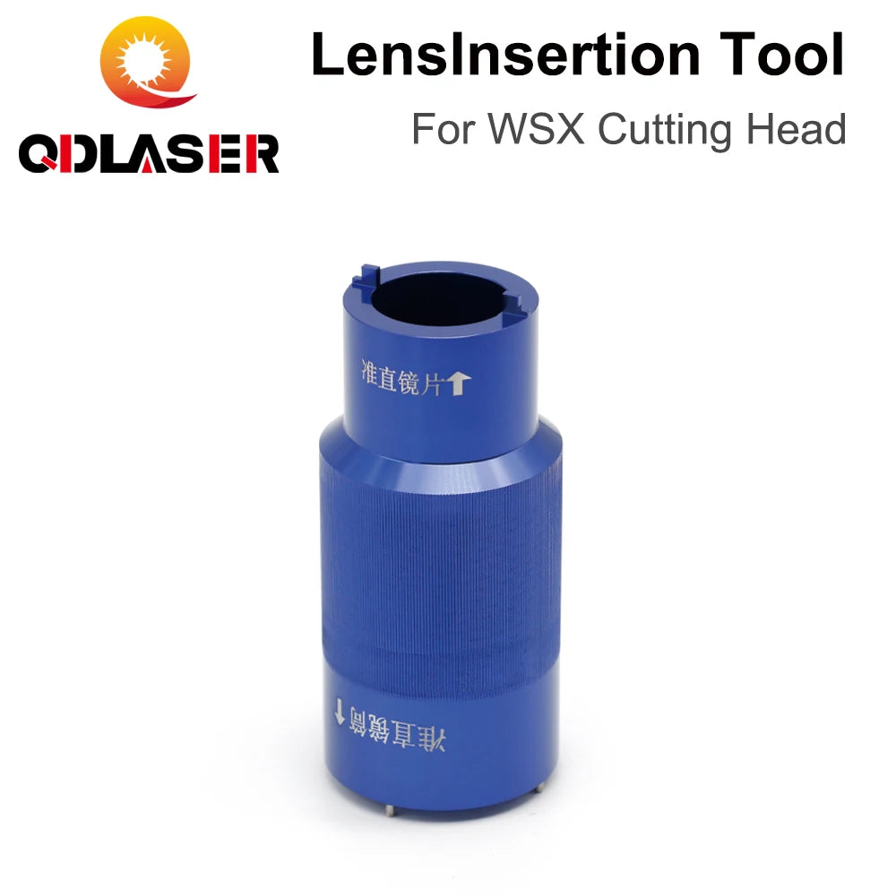 QDLASER Lens Insertion Tool D30 for WSX Focusing Collimating Lens on 1064nm Fiber Laser Cutting Machine
