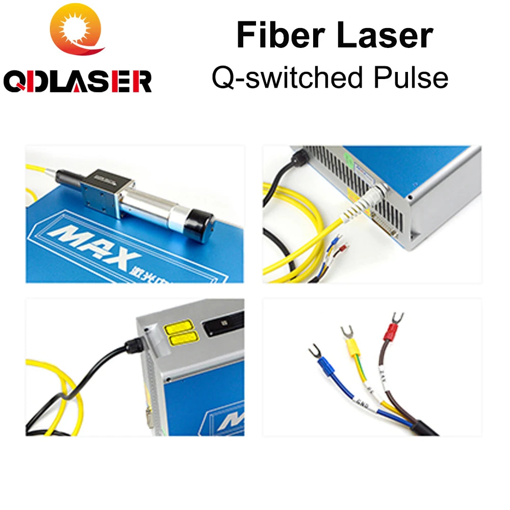 QDLASER Max 20W 30W 50W Q-switched 1064nm Fiber Laser Source