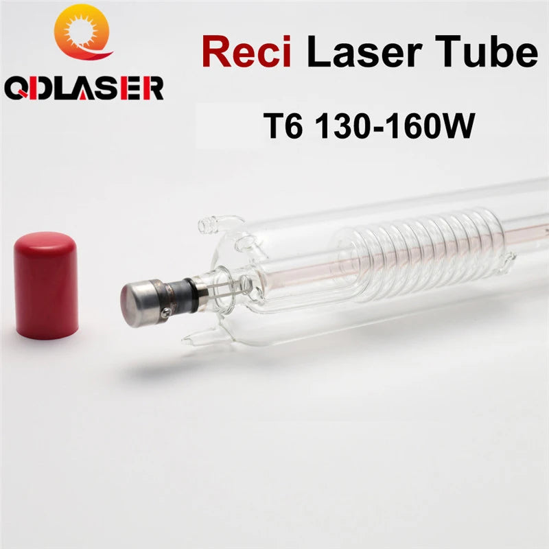 Reci T6 130W CO2 Laser Tube Length 1650mm Dia. 65mm for CO2 Laser Engraving and Cutting Machine