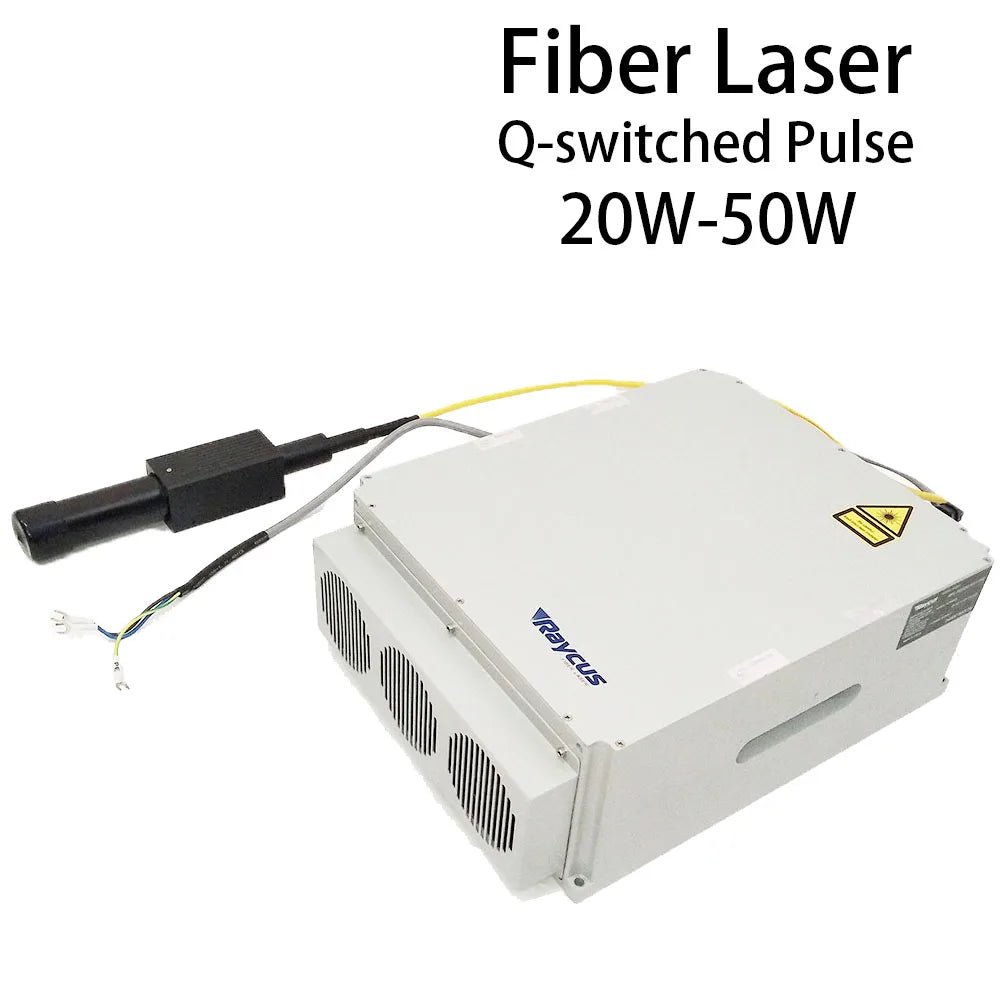 QDLASER Raycus 20W 30W 50W Fiber Laser Source Device for Laser Cutting Engraving Machine