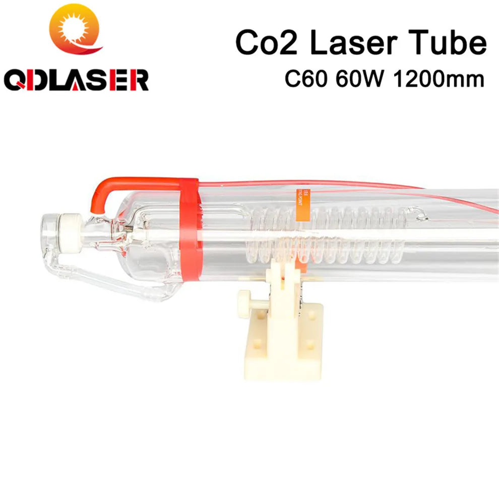 SPT C60 CO2 Laser Tube 60W Length 1200mm Dia.50mm for Co2 Laser Engraving and Cutting Machine