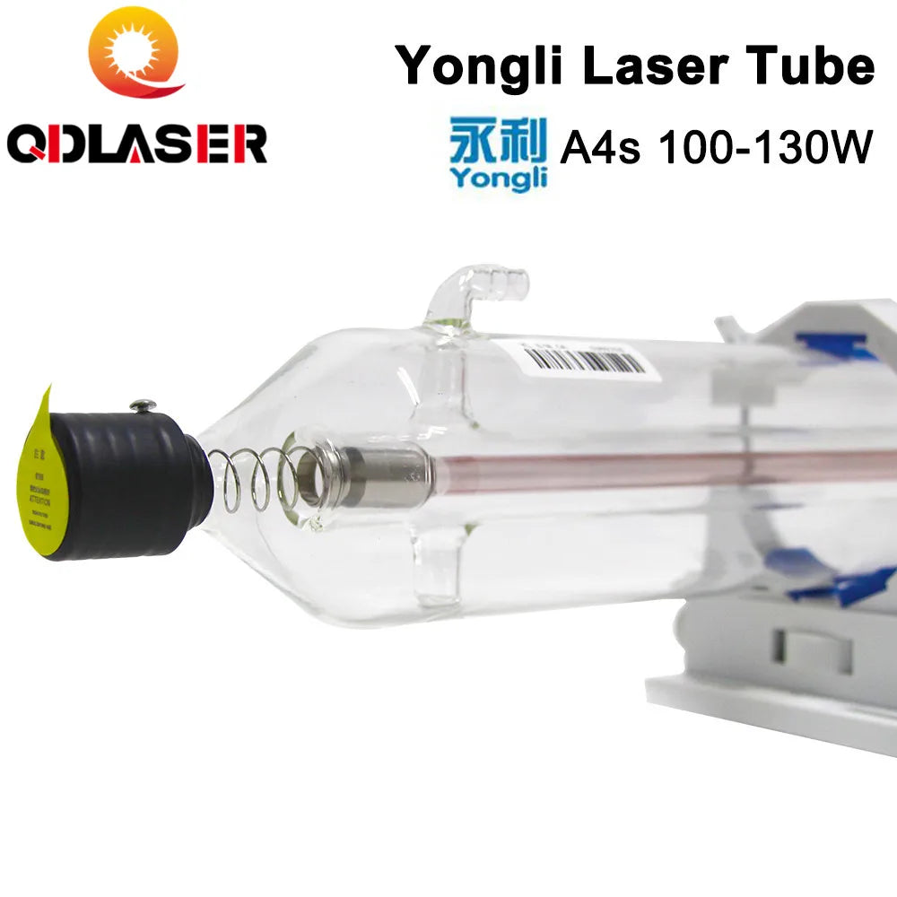Yongli A4s 100W CO2 Laser Tube Length 1450 Dia. 80mm for CO2 Laser Engraving and Cutting Machine