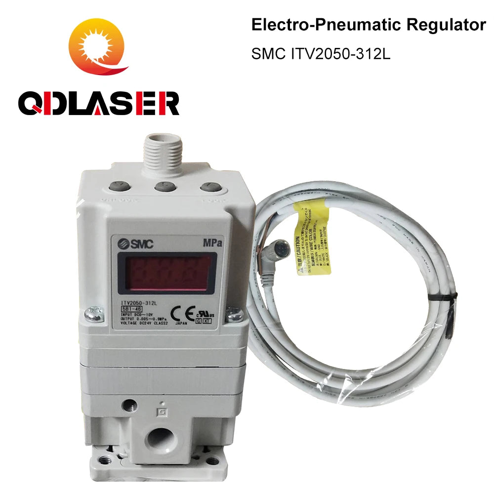 QDLASER SMC ITV2050-312L Electro-Pneumatic Regulator