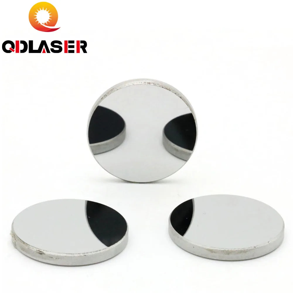 QDLASER CO2 Laser Machine Lens Laser Reflective Mirrors Dia.19.05/20/25/30/38.1mm Mo Laser Mirror