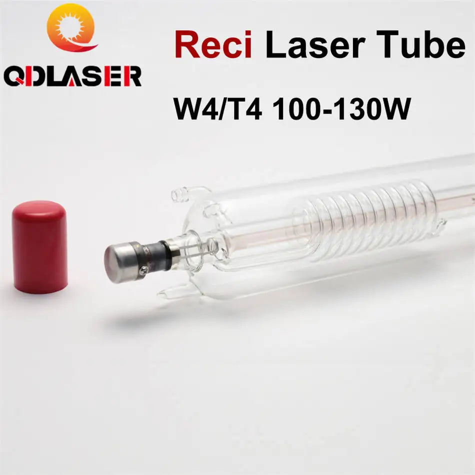 Reci W4 S4 Z4 100W Max.130W CO2 Laser Tube Wooden Case Box Packing Length 1400 Dia. 80mm for CO2 Laser Engraving Cutting Machine