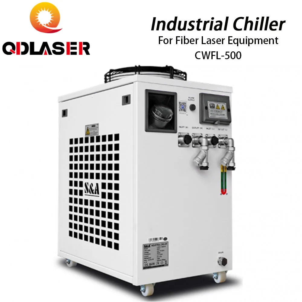 Industrial Water Cooling Chiller CWFL-500 for Fiber Laser Cutting Machine
