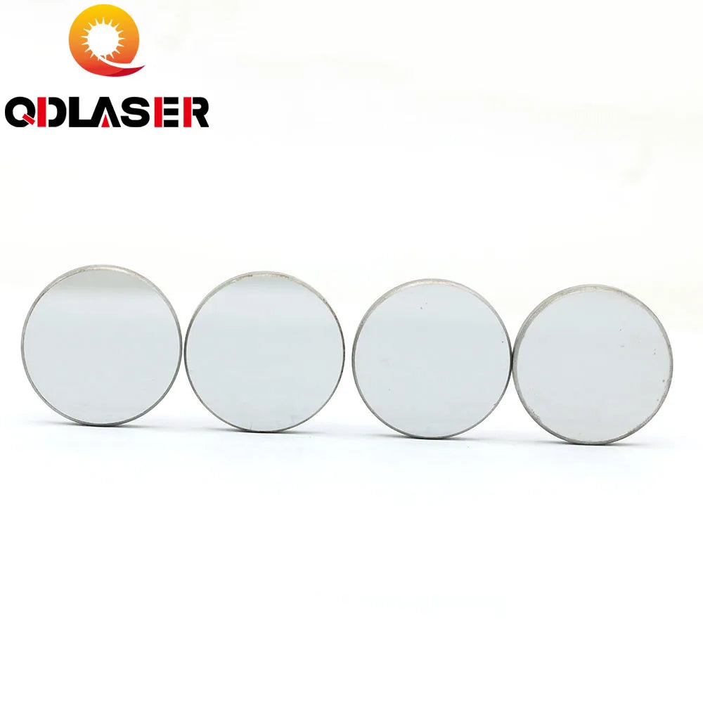 QDLASER CO2 Laser Machine Lens Laser Reflective Mirrors Dia.19.05/20/25/30/38.1mm Mo Laser Mirror