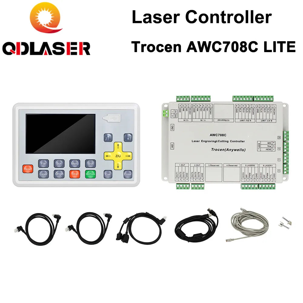 Trocen Anywells AWC708C LITE Laser Controller for Co2 Laser Engraving Cutting Machine Replace AWC608