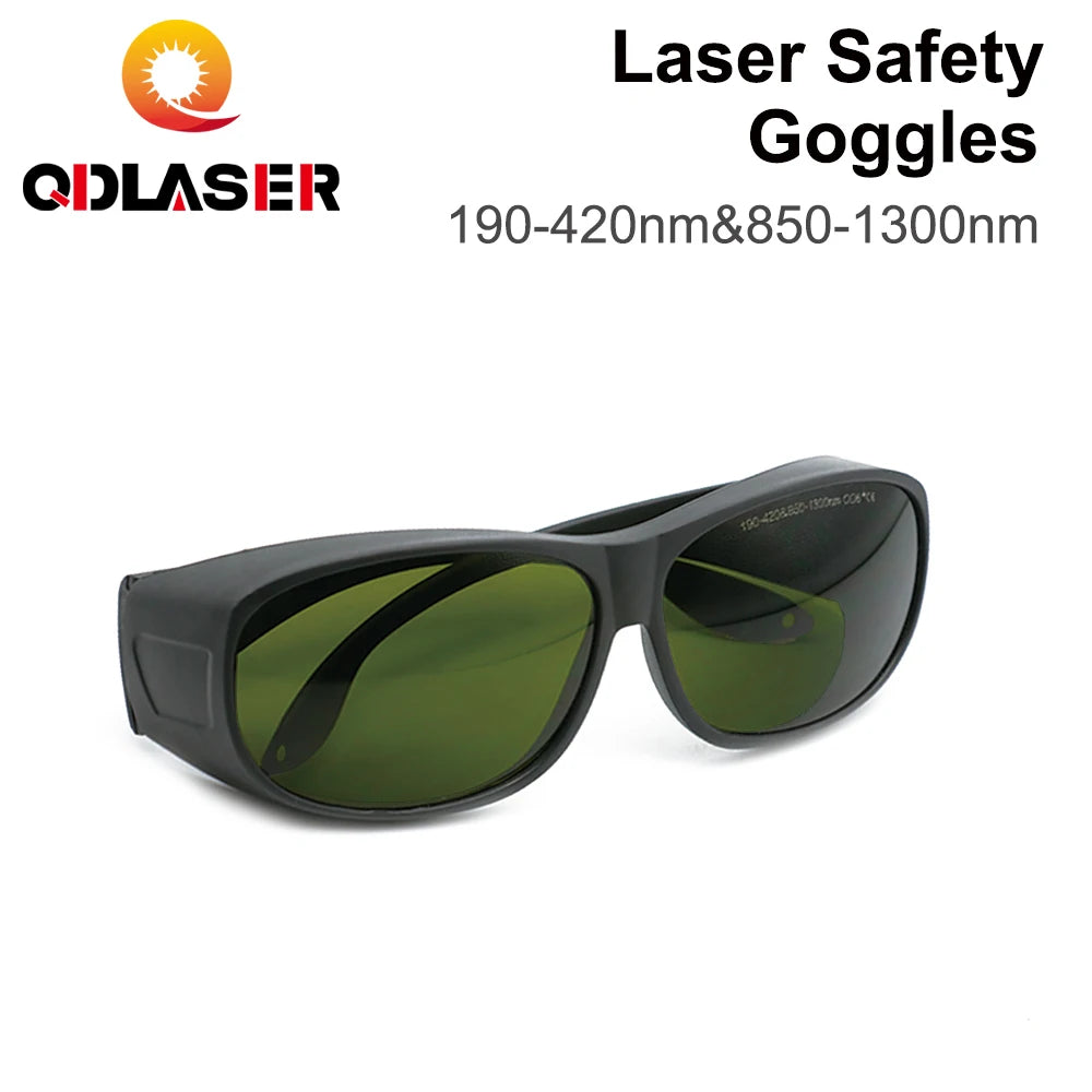 QDLASER 1064nm Laser Safety Glasses Style C OD6+ Shielding Protective Glasses Protective Eyewear for YAG DPSS Fiber Lasers