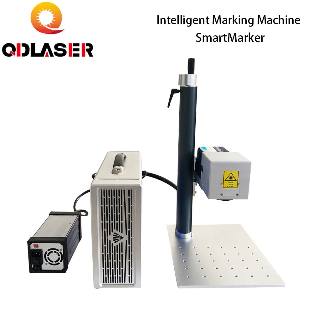 QDLASER 20/30W Fiber Laser Intelligent Marking Machine SmartMarker For Marking Metal