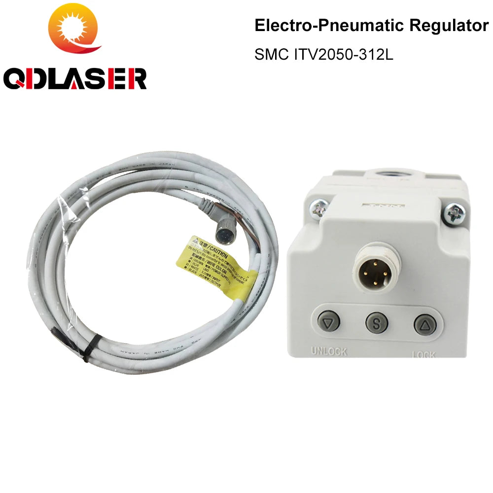 SMC ITV2050-312L Electronic Vacuum Regulator Electro-Pneumatic Regulator