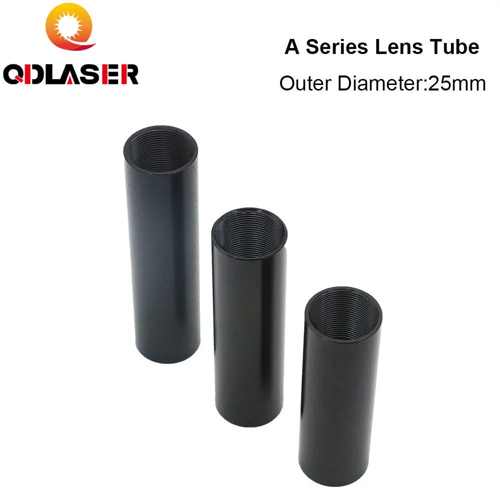 QDLASER a Series CO2 D.25mm Lens Tube for D20 F50.8/63.5/101.6mm Lens CO2 Laser Cutting Engraving Machine