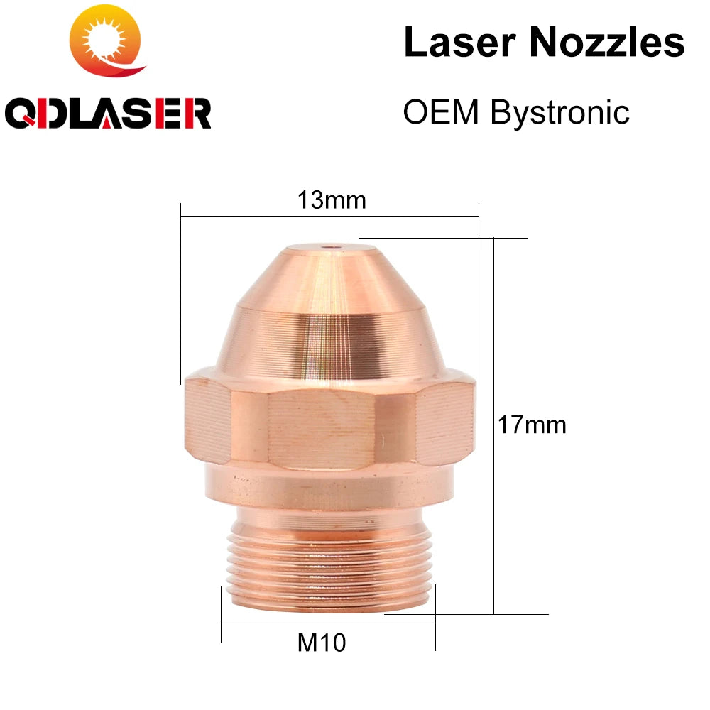 QDLASER Fiber Laser Nozzles H Series Nozzles High Pressure for Laser Cutting Machine