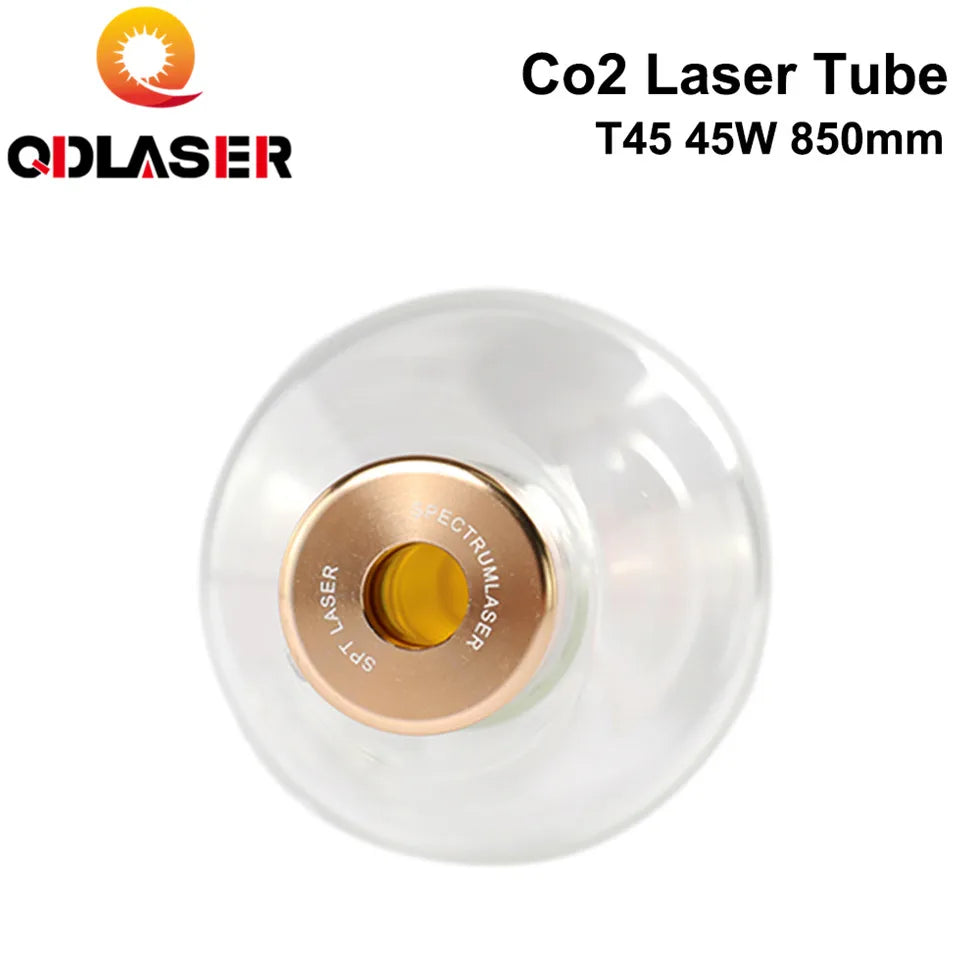 SPT T Series CO2 Laser Tube T45 45W Length 850mm Dia.50mm For Co2 Laser Engraving and Cutting Machine