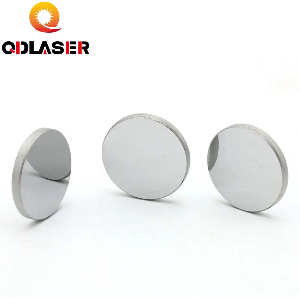 QDLASER CO2 Laser Machine Lens Laser Reflective Mirrors Dia.19.05/20/25/30/38.1mm Mo Laser Mirror
