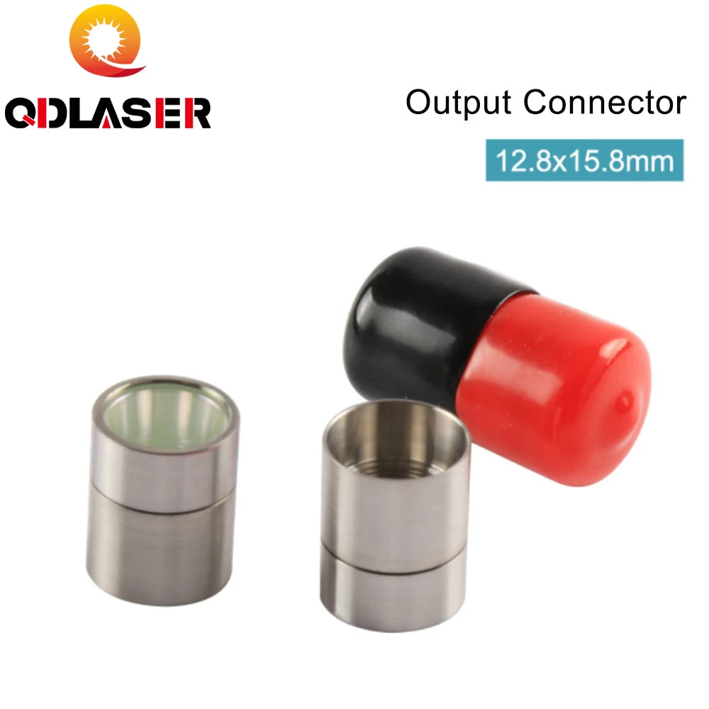 QDLASER Output Connector Protective Lens Group for Raycus Fiber Power Source Laser Cutting Head