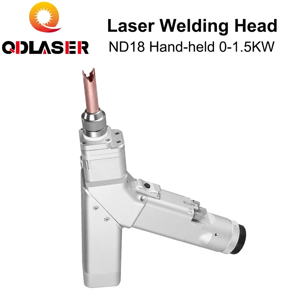 QDLASER WSX ND18 0-1.5KW Hand-held Fiber Laser Head Laser Welding Head