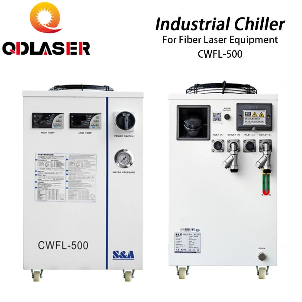 QDLASER Fiber Laser Cutting Machine Water Chiller CWFL-500 Factory Price